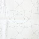 Tuch Sashiko "Onoe Gasane", weiß 34 x 34 cm