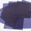 Glassine Origami einfarbig indigoblue, 15 cm