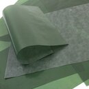 Glassine Origami einfarbig olivgrün, 15 cm