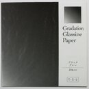 Glassine Origami Gradation schwarzgrau