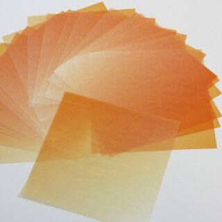 Glassine Origami Gradation wei�orange
