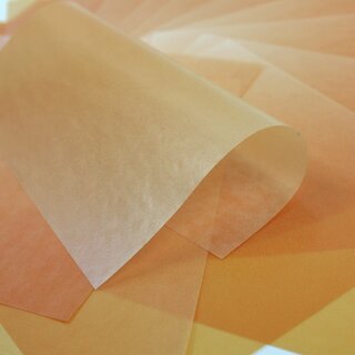 Glassine Origami Gradation wei�orange