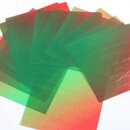 Glassine Origami Gradation rot-grün 15 cm