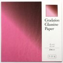 Glassine Origami Gradation chocopink15 cm