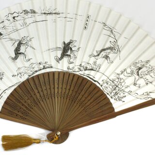Fcher Set  Chojujinbutsu Giga, klassische Motive