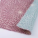 Furoshiki Kiku (Chrysantheme) 70 cm weinrot/emerald
