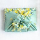 Furoshiki Mimose mintgrün 48 cm