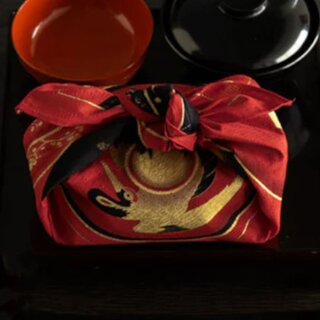 Furoshiki Lackwaren rot 58 cm