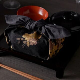 Furoshiki Goldene Kirschblten 58 cm