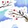 Tenugui Fuji ni Ume 35 x 90 cm