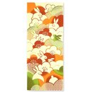 Tenugui H�schen zwischen Pflaumenbl�ten 36 x 88 cm