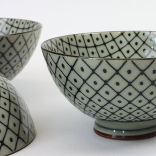 Reisschalen Set Shika no Ko, 4 Schalen 11,5 cm 