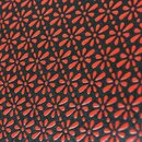 Washibogen "Hana" rot, Urushi-Lackoptik auf Papier 60 x 90 cm
