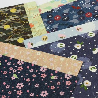 Washi Chiyogami Shiki 15 cm, mit 2 Anleitungen
