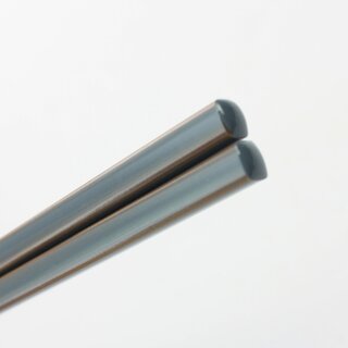 Essstbchen Paar Set wei & blau 23 cm