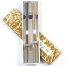 Essstbchen Paar Set wei & blau 23 cm