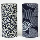 Teedosen Set Aizome Karakusa, 2 x 200 g Fassungsvermgen