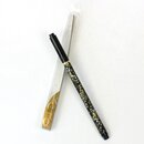 Fudepen, Pinselstift, Kirschblten gold-schwarz