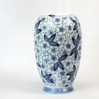 Vase Kirschblüten, 25 cm hoch