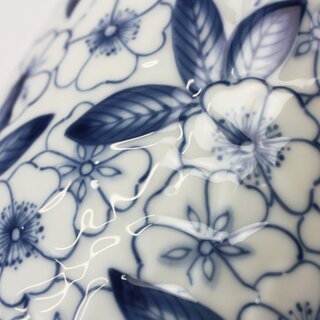 Vase Kirschblten, 25 cm hoch