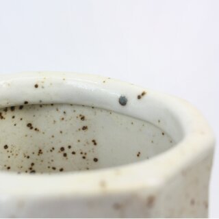 Vase Momoiro, 24 cm hoch, achteckig