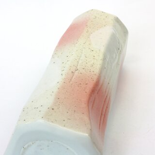 Vase Momoiro, 24 cm hoch, achteckig