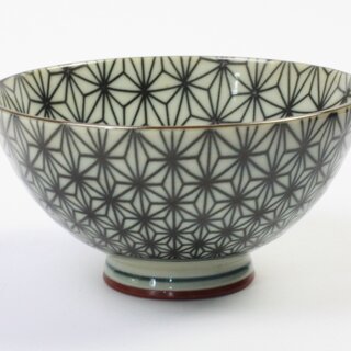 Reisschale Asa no Ha (Hanfblattmuster) 11,5 cm 