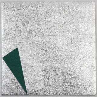 Double Color Momigami silber-grün 25 cm, 10 Blatt