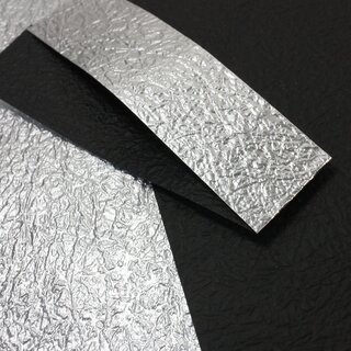 Double Color Momigami silber-schwarz 25 cm, 10 Blatt