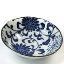 Schale Kiku Karakusa blau  16,5 cm Ø