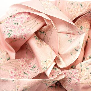 Japanischer Baumwollstoff Kirschblten rosa,1,10 x 1,60