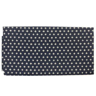 Japanischer Baumwollstoff Kasuri dunkelblau, 1 x 1,11 m