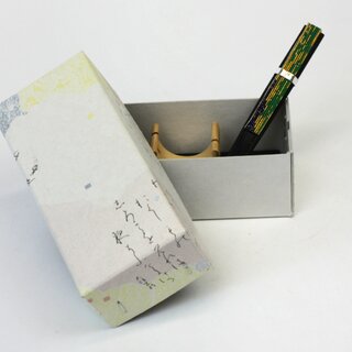 Minifcher mit Aufsteller, Bambus