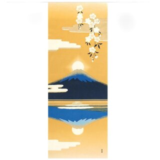 Tenugui Fuji im See, 36 x 88 cm
