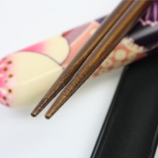 Essst�bchen mit Case Yuzen, St�bchen mit Transportbeh�lter