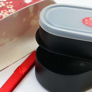 Lunchbox, groe Bentobox Usagi, rot