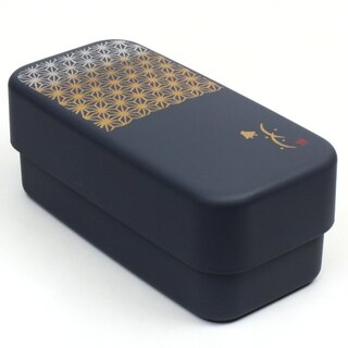 Lunchbox, groe Bentobox Asa no Ha, blau