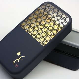 Lunchbox, groe Bentobox Asa no Ha, blau