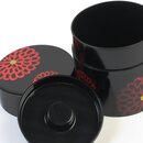 Teedose Chrysanthemen, 9 cm hoch, 350 ml
