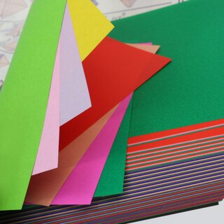 Double Color Origami, 15 cm, 120 Blatt