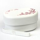 Lunchbox Bentobox Kirschbl�ten weiss