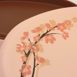 Lunchbox, Bentobox Kirschblten rosa, 480 ml