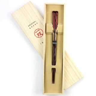 Essst�bchen Kujuryu rot 21 cm, in Holzbox