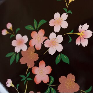 Lackdose mit Deckel Utsuwa