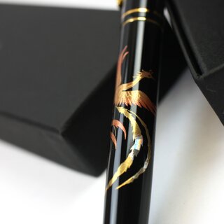 Fudepen, Pinselstift Ph�nix, mit Lackgeh�use