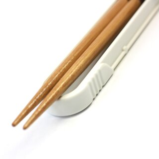 Essst�bchen mit Case Kirschbl�te wei�, St�bchen mit Transportbeh�lter