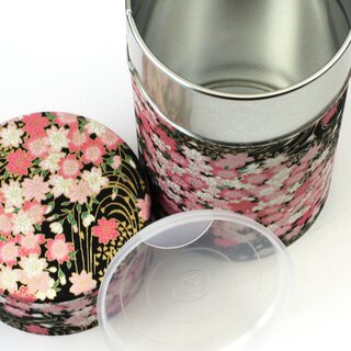 Teedose Sakura schwarz, 300 g