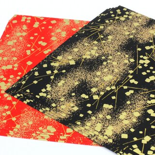 Washi Arare Rot & Schwarz 15 cm