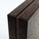 Karton in Postkartengröße, Urushi braun