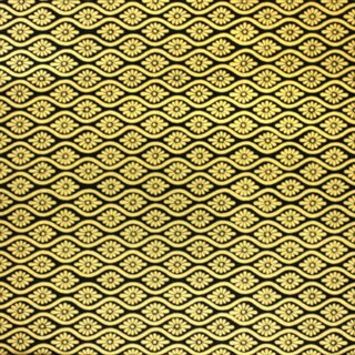 Washibogen Hishigata schwarz-gold 48 x 64 cm